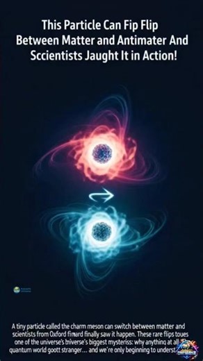⚡ Particle That Switches Between Matter & Antimatter!
