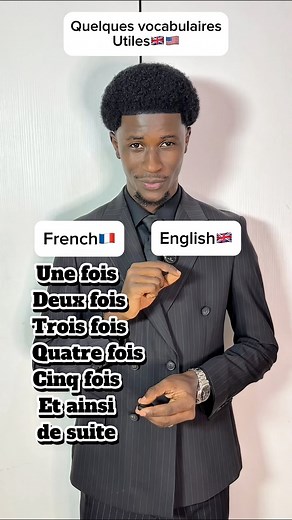 1.7M views · 31K reactions | Week 20/ Vocabulaire. #misterdura #anglaisfacile #learnenglish #englishcoach | Mister Dura | Facebook