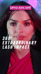 Meet the new Maybelline Lash Sensational Firework Waterproof Mascara — for 360° lash lift, full flare, and zero smudge. 🎆💜 Shop now for fuller, longer lashes that last. ✨ | Maybelline New York
