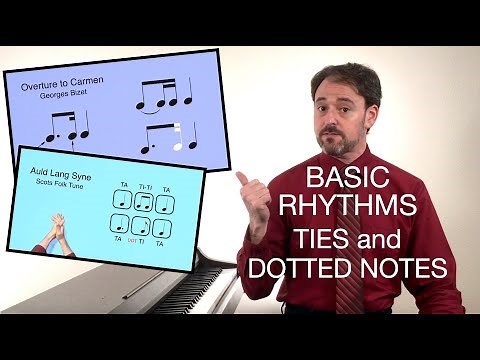 Music Theory: Ties and Dotted Notes