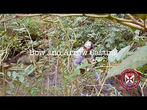 How to Bow and Arrow Cast on a Small Stream