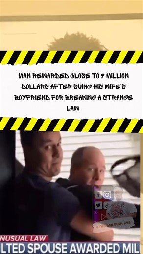 The Doe Show on Instagram: "Man sues his wife's boyfriend for breaking up his marriage in a law called alienation of affection. If you live in Hawaii, Illinois, Mississippi, New Mexico, North Carolina, South Dakota, or Utah, you have legal recourse should someone intrude into your marriage by having an affair with your spouse. But do you think 8.8 million dollars was enough or a little too much? . .. . #northcarolina #utah #hawaii #newmexico #illinois #mississippi #southdakota #adultry #divorce 