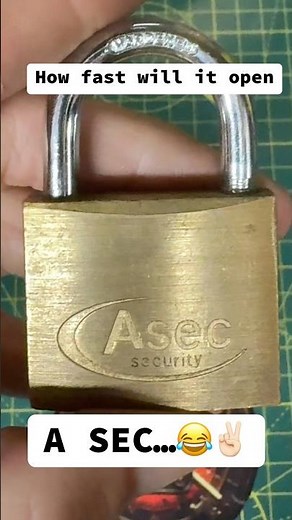 (1209) Vlog/ASEC Padlock ⚠️FAST OPEN⚠️