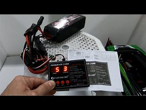 Programming the Flycolor 150A boat ESC for my SonicWake 36"