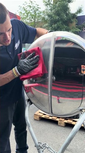 EZ Red Sprayable Metal Polish! #metalpolishing #automobile #diy #aluminium