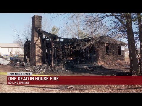 One dead in Boiling Springs house fire