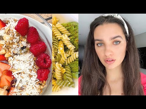Model diet vlog • What I eat in a day as a model • Intuitive eating + realistic
