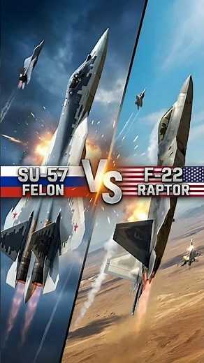 Ep:1 Fighter Jet comparison 🇺🇸F-22 vs Su-57🇷🇺 #shorts #fighterjet #militaryaircraft