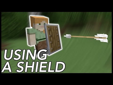 How To Use A Shield In Minecraft