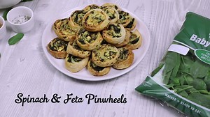 Our Spinach and Feta Pinwheels are so quick and easy to whip up using LeaderBrand Baby Spinach! They’re great for some weekend baking with the kids or for when guests pop over. For the full recipe and to eat your colours, check out our website: bit.ly/lbsalads | LeaderBrand