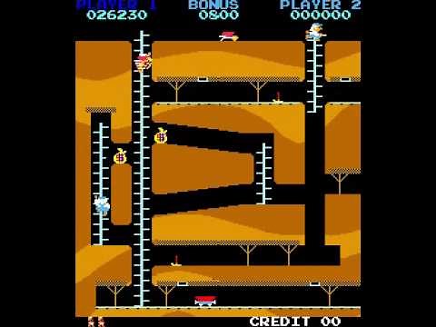 Bagman - first level complete walkthrough