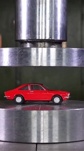 Hydraulic Press vs. Toy Car: Epic Destruction Reveal