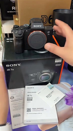 索尼（SONY）Alpha 7 A7M2 a7m3 A73 A7m4 a74 全画幅视频直播二手微单 索尼 A7M3 单机 99成新