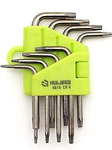 8 pcs Long Arm Star Torx Allen Hex Key Wrench Spanner Screwdriver Set