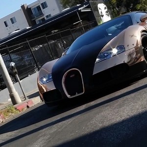 3.4K views · 181 reactions | Rose Gold Bugatti Veyron. Black out and wrap by #RDBLA. | RDB LA | Facebook