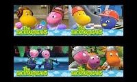 Mix of 4 videos from youtube : The Backyardigans Escape From The Tower DVD March 30 2010