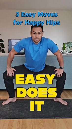 Most people don’t have tight hips. They have weak, undertrained hips. And that’s why stretching never “fixes” it. If your hips feel stiff squatting… cranky lunging… tight after sitting… it’s not because you need to go harder. It’s because you need better control. Here’s the easy way: • 90/90 stag fold – 1 min each side • Abduct/adduct slides – 10 each side • Horse stance – 30 sec (add twists if you’re feeling brave) This builds rotation, inner/outer hip balance, and strength in range. Mobility i