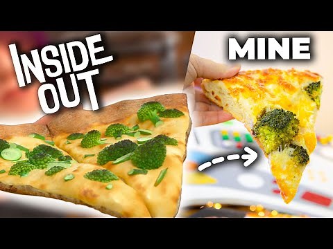 Making the Broccoli Pizza from Inside Out 🍕 Fictional Feasts