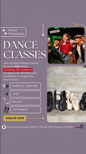 Fall Dance Masterclasses in Phoenix | All Ages Welcome!