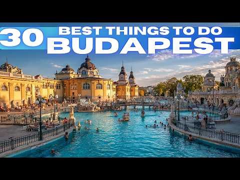 Best Things To Do in Budapest Hungary 2026 4K