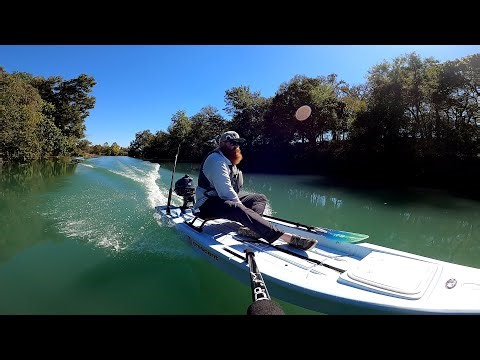 16 MPH on the Crescent Cres-Craft Micro Skiff with 6HP Outboard