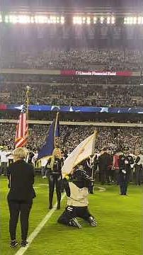 America's Got Talent Bianca Ryan National Anthem - Lincoln Financial Field | Eagles vs Cowboys #NFL