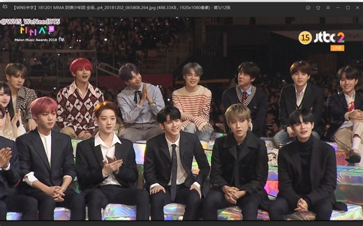 【WNS中字】181201 2018 MMA 防弹少年团 全场 cut