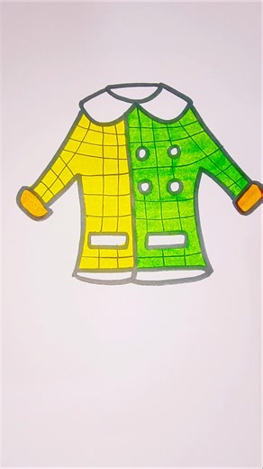 Colorful shirt coloring for kids...#art #kidsvideo #kids #drawing #coloring #kidsart #shirts