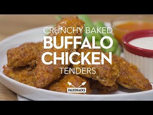 Crunchy Baked Buffalo Chicken Tenders