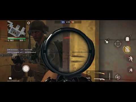 Worldwar Heroes (Submarine Base) I Killed 100 Enemies with Rifle 🔥😎😈💪 23 Kills #gameplay 864