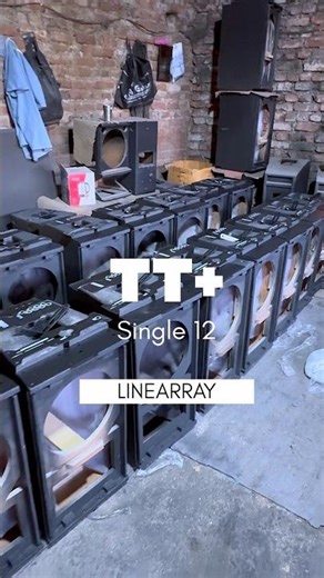 सबसे सस्ता Dj Line array🔥🔥TT+ RCF type #dj #bass #djfactory #djcabinet