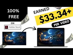 How to make AI Video for Adobe Stock | Selling AI videos on Adobe Stock |make Free Ai Animated video