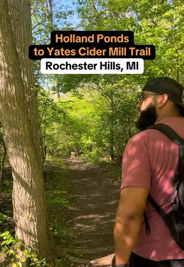 Holland Ponds to Yates Cider Mill Trail: Easy Michigan Hike