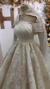 506K views · 81K reactions | BOUJERMİ custom made design ‍♀️ #weddingdress #wedding #gowns #dress #explore #fabric | Helmi Boujermi | Facebook