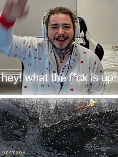 Post Malone Tries Streaming On Twitch 😂🎥