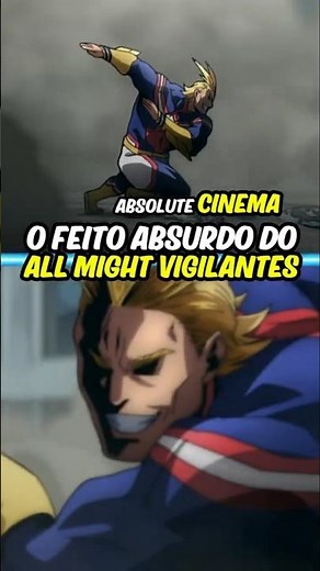 😱✨ All Might's feat in Boku no Hero is ABSURD.