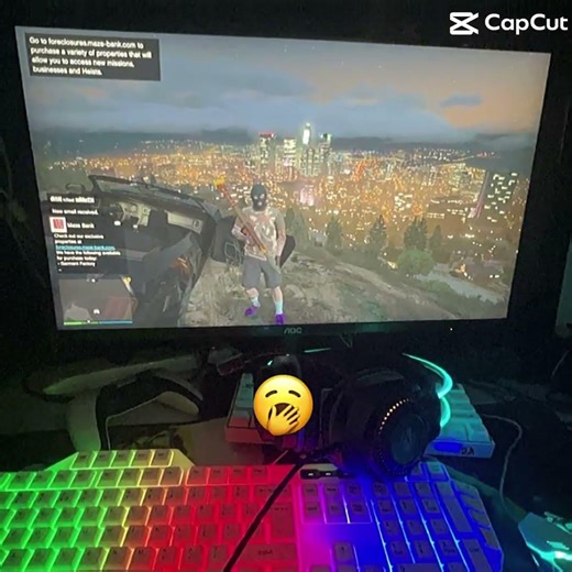 My pc set up before and after 🤫￼