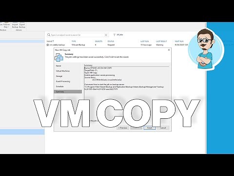 How to Create VM Copy Job in Veeam Backup!