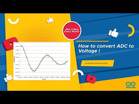 How to convert ADC to Voltage | ADC Resolution