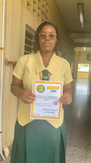 2.5K views · 24 reactions |  퐂퐋퐔퐁 퐃퐀퐘 ퟐퟎퟐퟓ @ 퐒퐈퐆퐍퐀퐋 퐇퐈퐋퐋 퐒퐄퐂퐎퐍퐃퐀퐑퐘!  퐃퐢퐬퐜퐨퐯퐞퐫. 퐄퐱퐩퐥퐨퐫퐞. 퐁퐞퐥퐨퐧퐠.  The Math Club was created by Form Six student, Khelsie Taitt. | Signal Hill Secondary School | Facebook