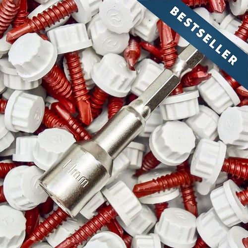 Nylo-Tec Pool Enclosure Kit - White