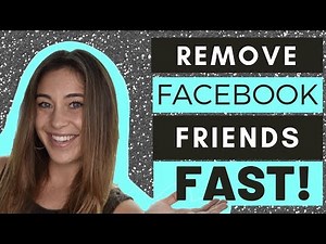 How To Unfriend People On Facebook Fast! 2019