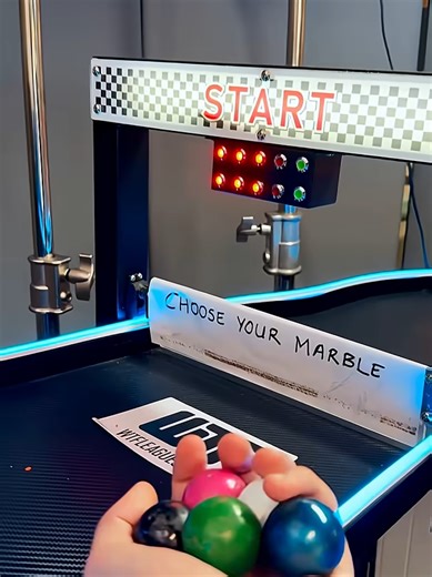 Marble Run Challenge: Complete 10 Press-Ups