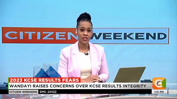 14K views · 590 reactions | 2023 KCSE Results Fears: Wandayi raises concerns over KCSE results integrity Wandayi: KCSE could face similar problems like KCPE #CitizenWeekend Victoria Rubadiri | Citizen TV Kenya | Facebook
