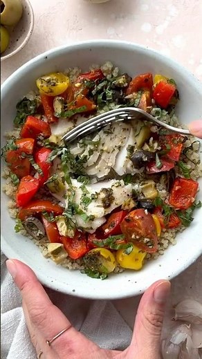Mediterranean Baked Black Cod (Sablefish)