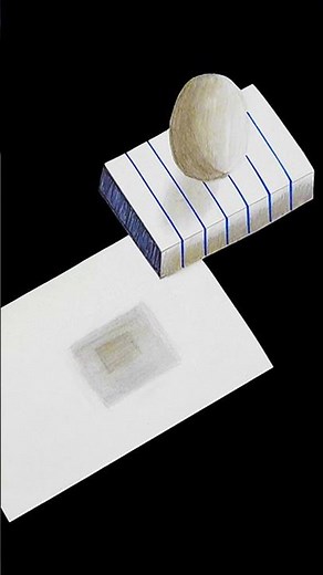 How to Draw 3D Cube illusion |Floating Cube illusion Drawing | Anamorphic illusion //#reels #shorts