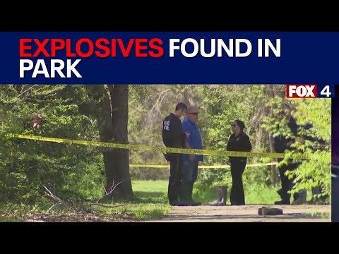Garland Bomb Unit disarms homemade live explosive found near park