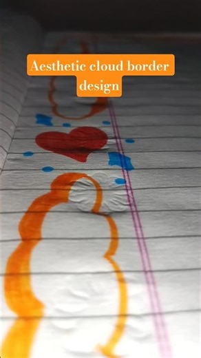 aesthetic cloudy border design☁️☁️