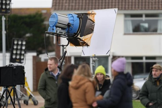 Postcode Lottery filming spotted in Shoreham - In pictures