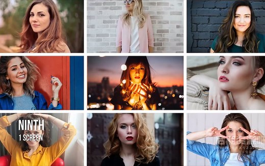 fcpx分屏插件 24种支持4K实用分屏预设 Split Screens Kit